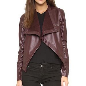 Purple Leather BB Dakota Jacket Size S